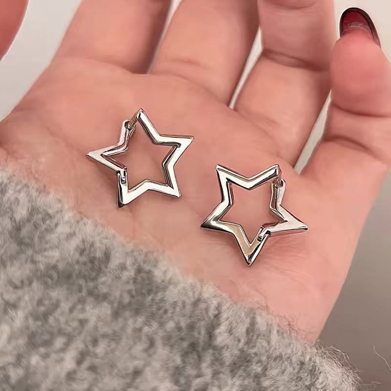 韓系星圈耳環