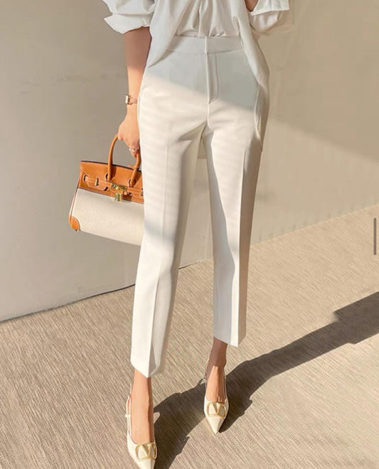 韓系九分直腳西褲（上班款）