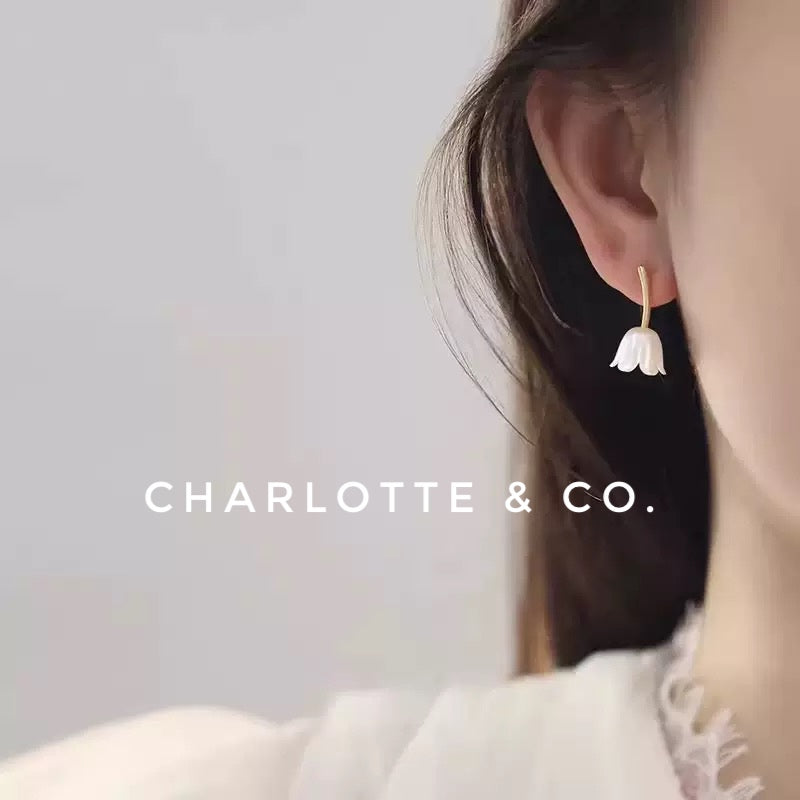 韓系小金香耳環