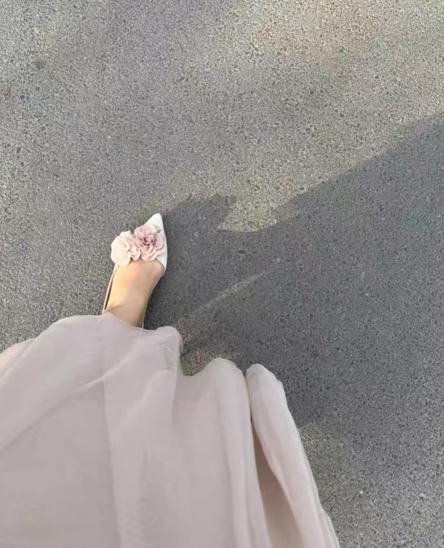 *Shoe 韓系花花平底鞋