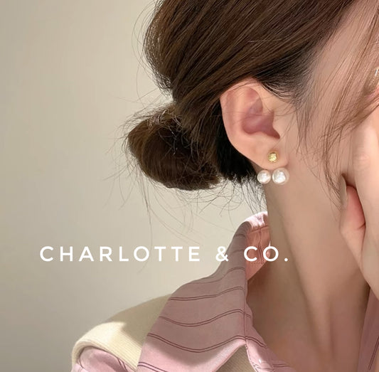 韓系車厘子珠耳環