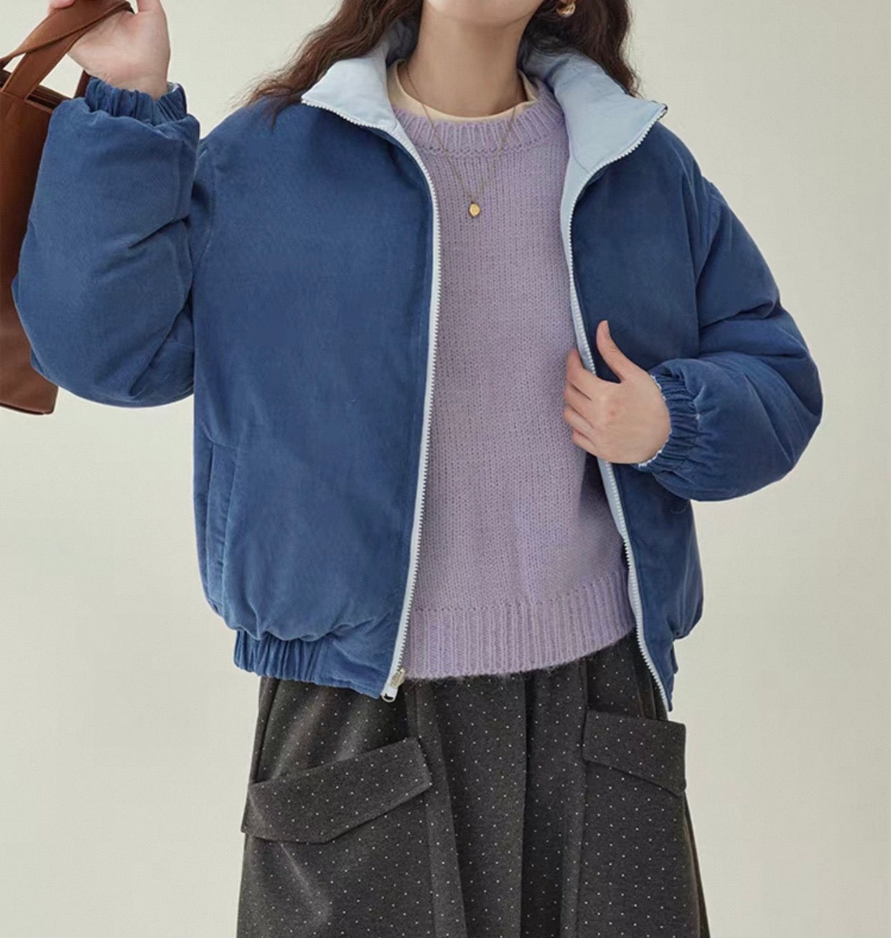 韓系糖果色針織背心