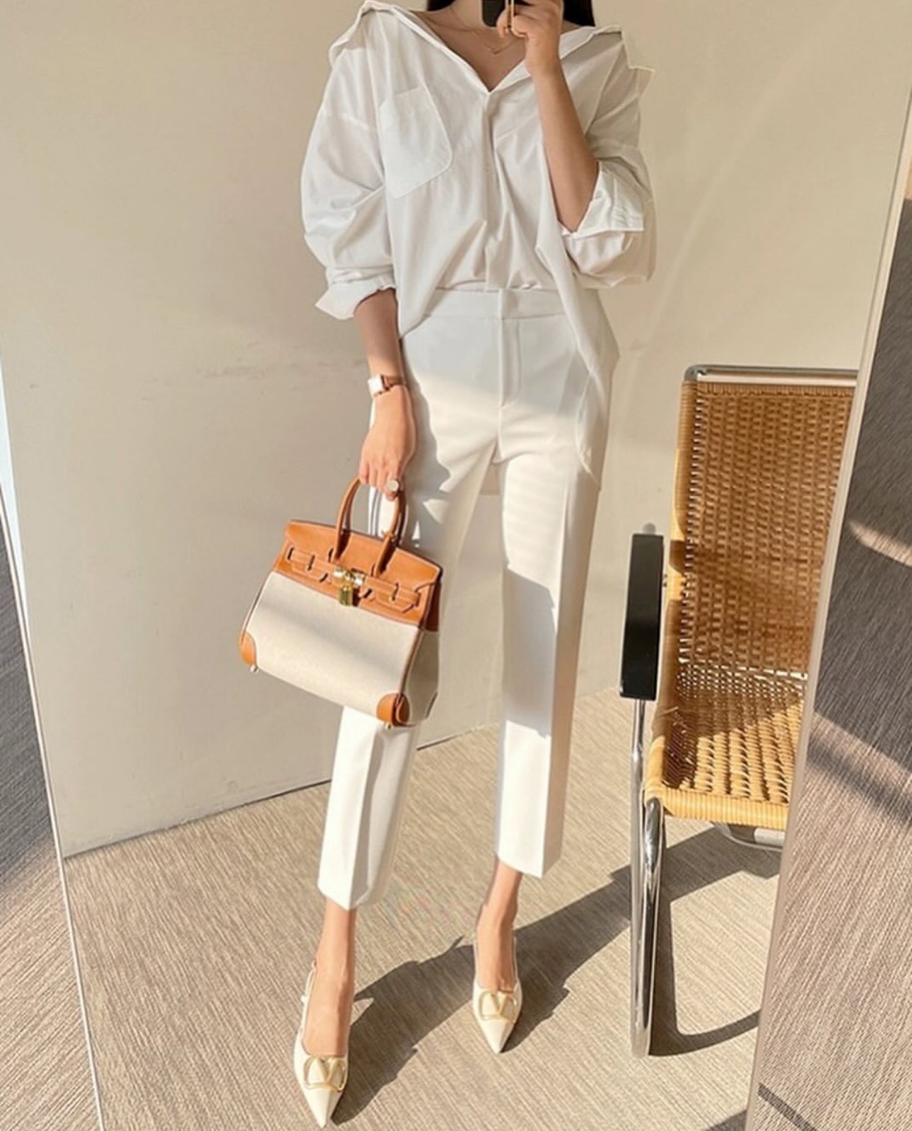 韓系九分直腳西褲（上班款）