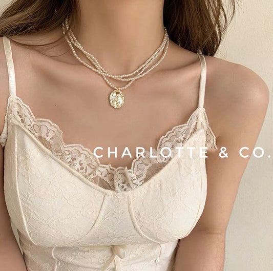 韓系多層小珠短鏈